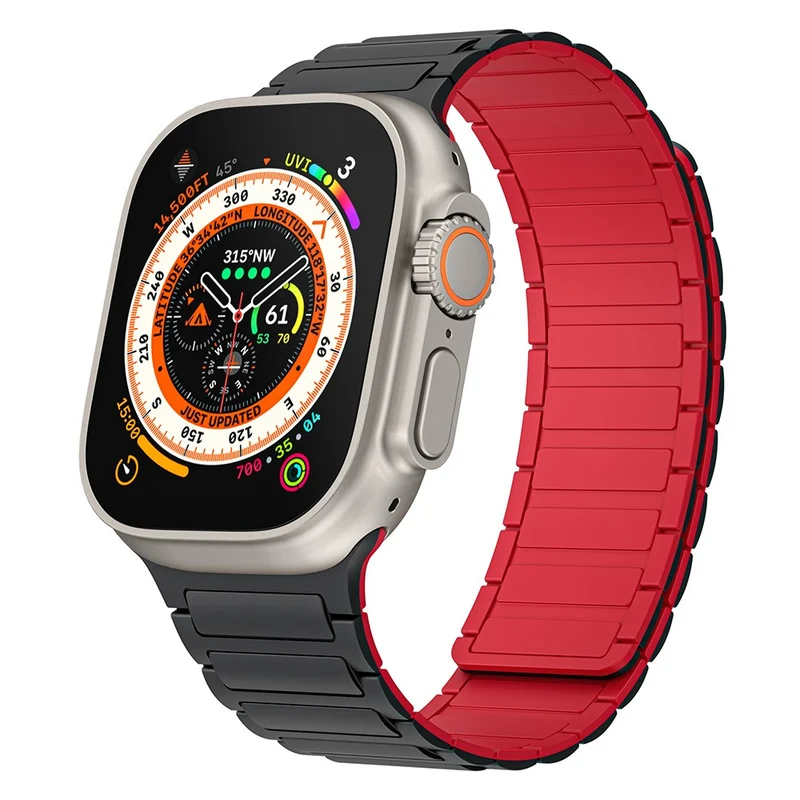Apple Watch Series 41mm, 40mm, 38mm Watch Strap Magnetic Silicone Band