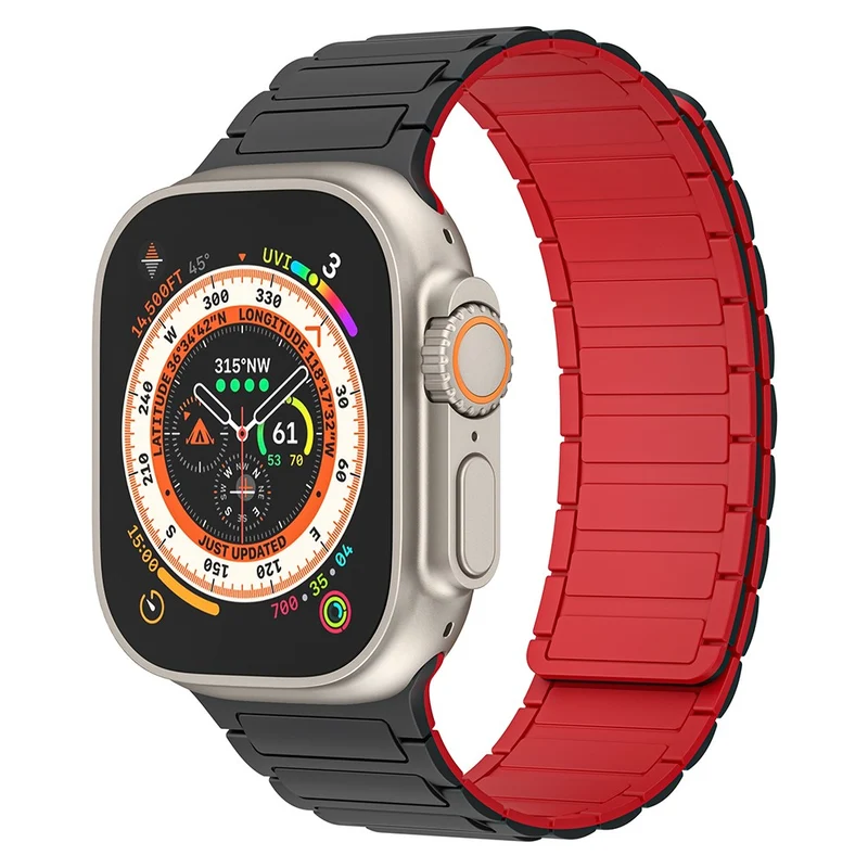 Apple Watch Series 41mm, 40mm, 38mm Watch Strap Magnetic Silicone Band