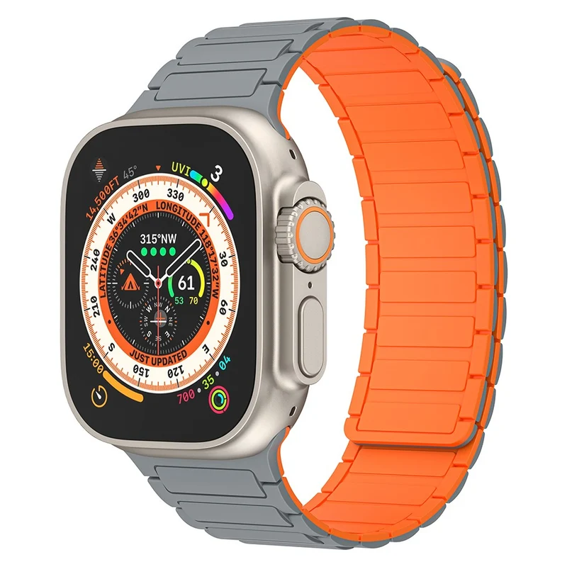 Apple Watch Series 41mm, 40mm, 38mm Watch Strap Magnetic Silicone Band