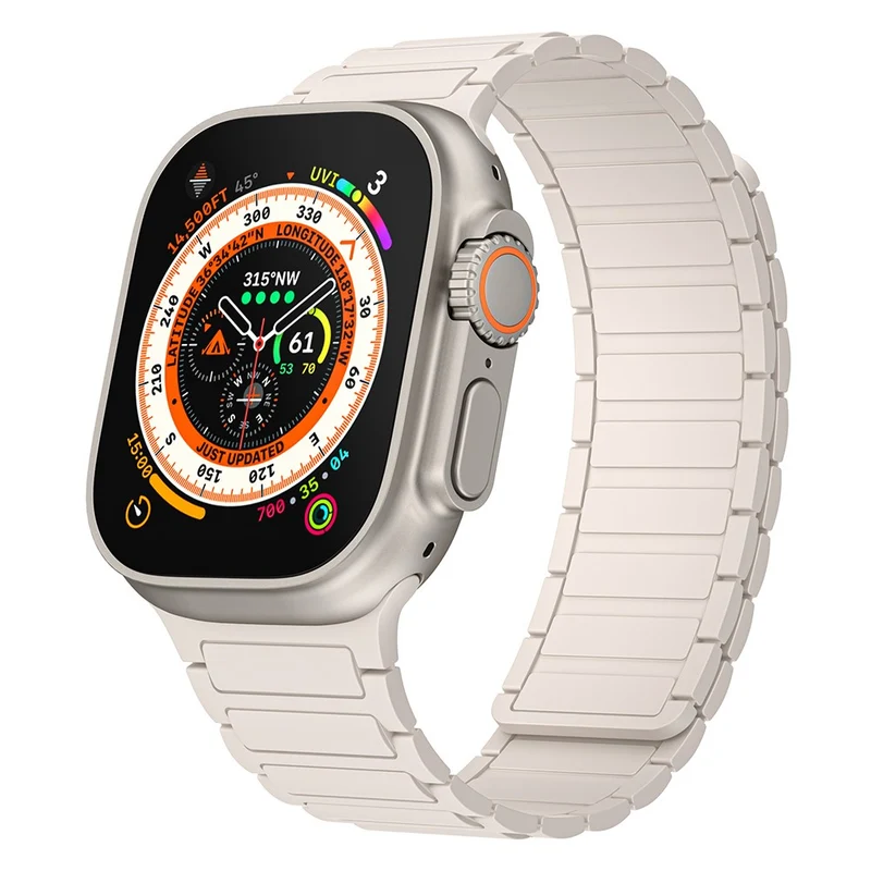 Apple Watch Series 41mm, 40mm, 38mm Watch Strap Magnetic Silicone Band