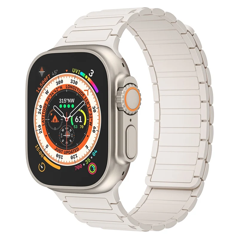 Apple Watch Series 41mm, 40mm, 38mm Watch Strap Magnetic Silicone Band