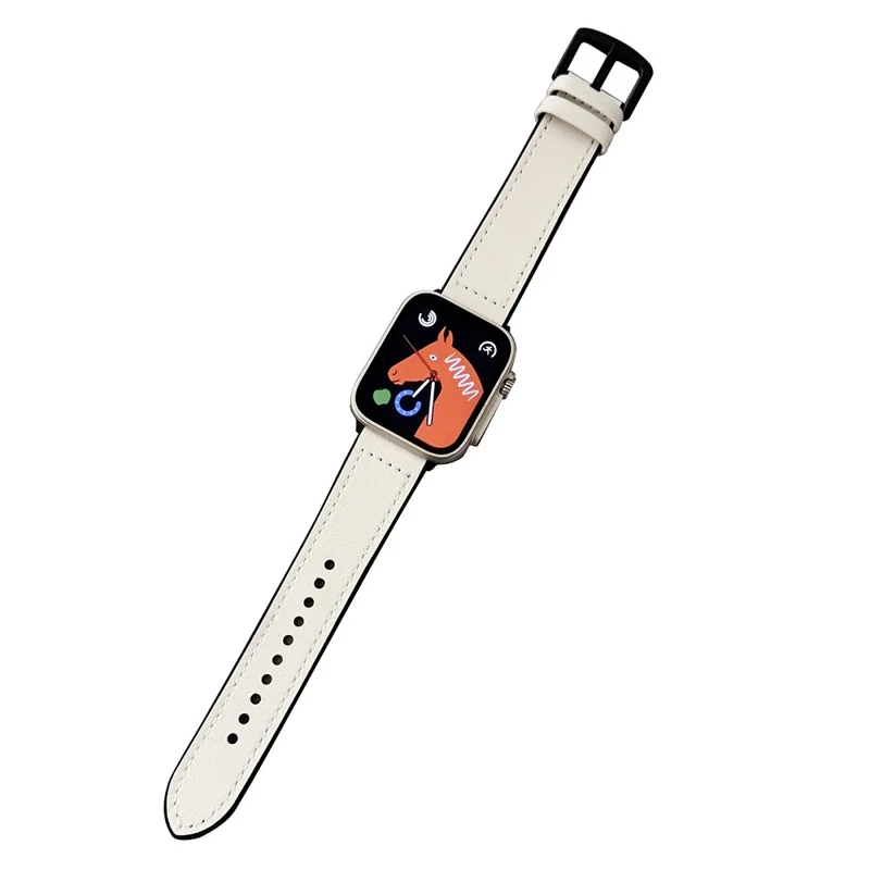 Apple Watch Series 41mm - 40mm - 38mm Universal Watch Strap Genuine Cow Leather Flexible Band