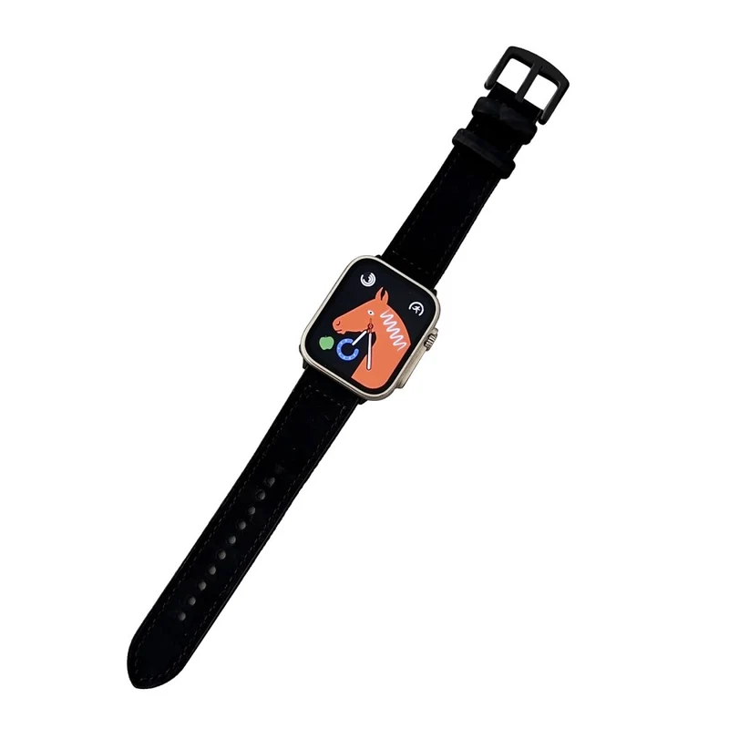 Apple Watch Series 41mm - 40mm - 38mm Universal Watch Strap Genuine Cow Leather Flexible Band
