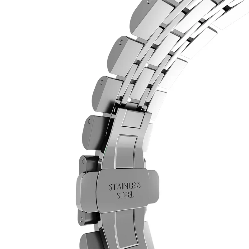 Huawei Watch GT Stahl-Gliederarmband Duo (Silber)