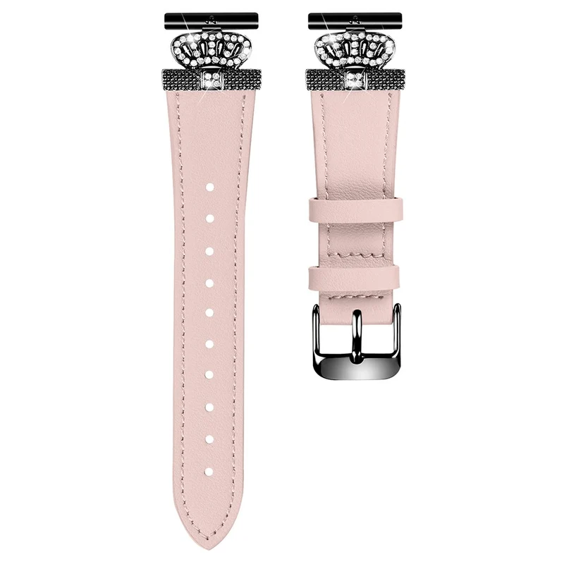 Huami Amazfit Youth Edition 20mm Cowhide Band Crown Design Strap
