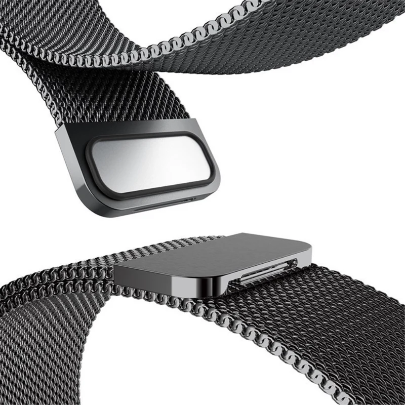 Huami Amazfit Verge 2 (A1807) Magnetic Watch Band Metal Milanese Loop Wrist Strap