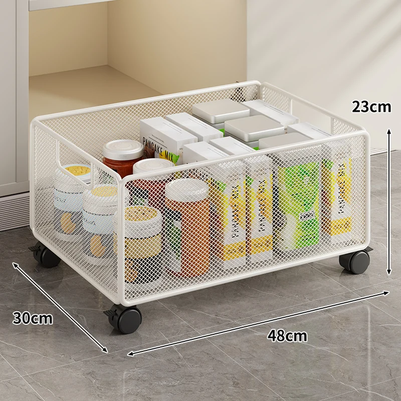 Unter-Schrank-Netz-Rollaufbewahrungskorb