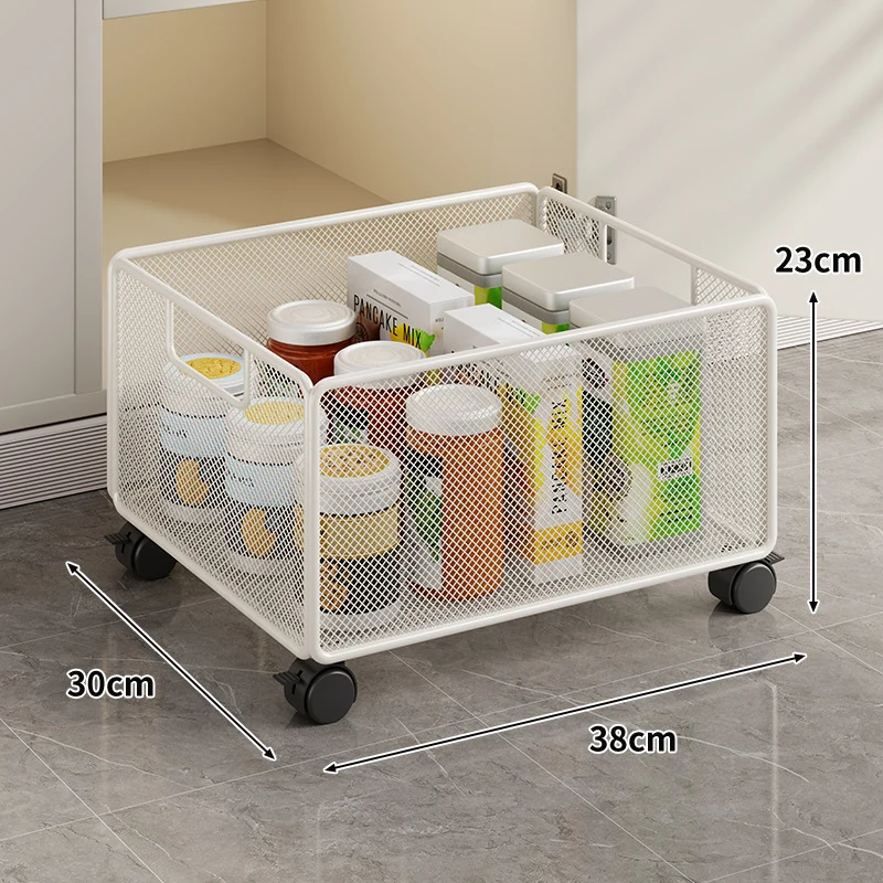 Unter-Schrank-Netz-Rollaufbewahrungskorb