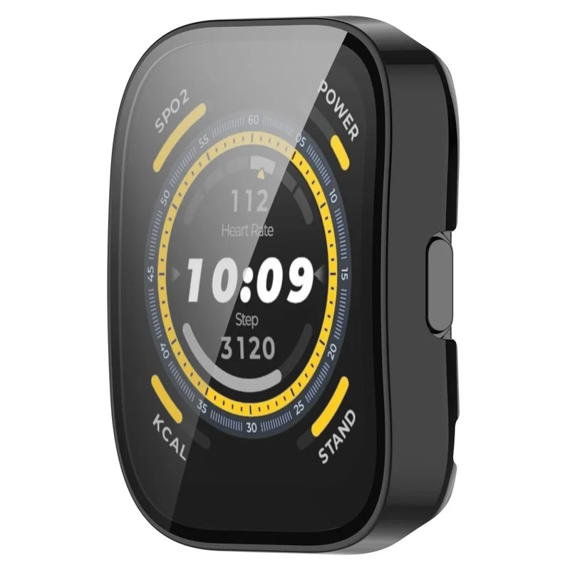 Huami Amazfit Bip 5 Watch Case Scratch Resistant Hard Flexible Protective Cover with Tempered Glass Film