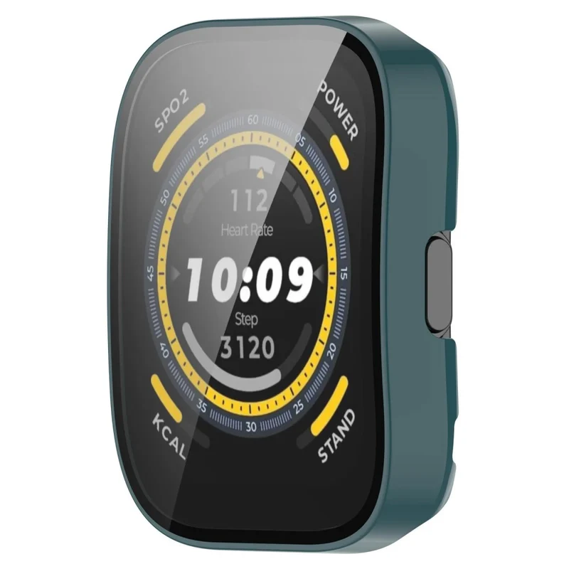 Huami Amazfit Bip 5 Watch Case Scratch Resistant Hard Flexible Protective Cover with Tempered Glass Film