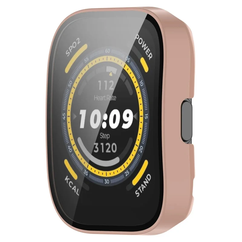 Huami Amazfit Bip 5 Watch Case Scratch Resistant Hard Flexible Protective Cover with Tempered Glass Film