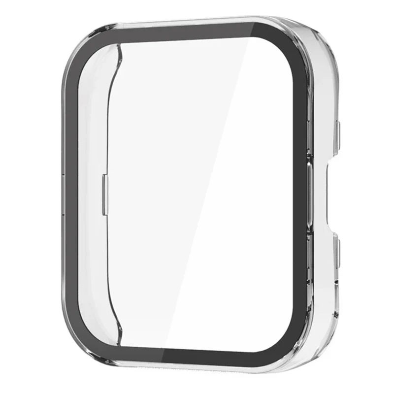 Huami Amazfit Bip 5 Watch Case Scratch Resistant Hard Flexible Protective Cover with Tempered Glass Film