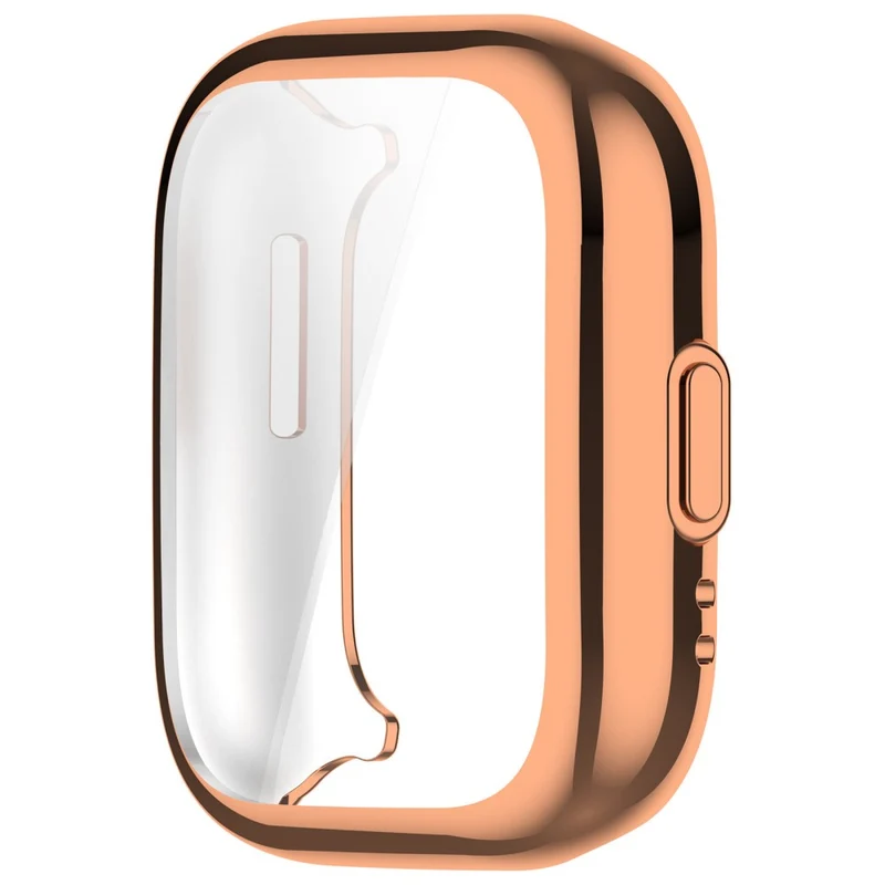 Watch Case for Huami Amazfit Active (A2211) Electroplating Frame Flexible Cover - Electroplating Rose Gold