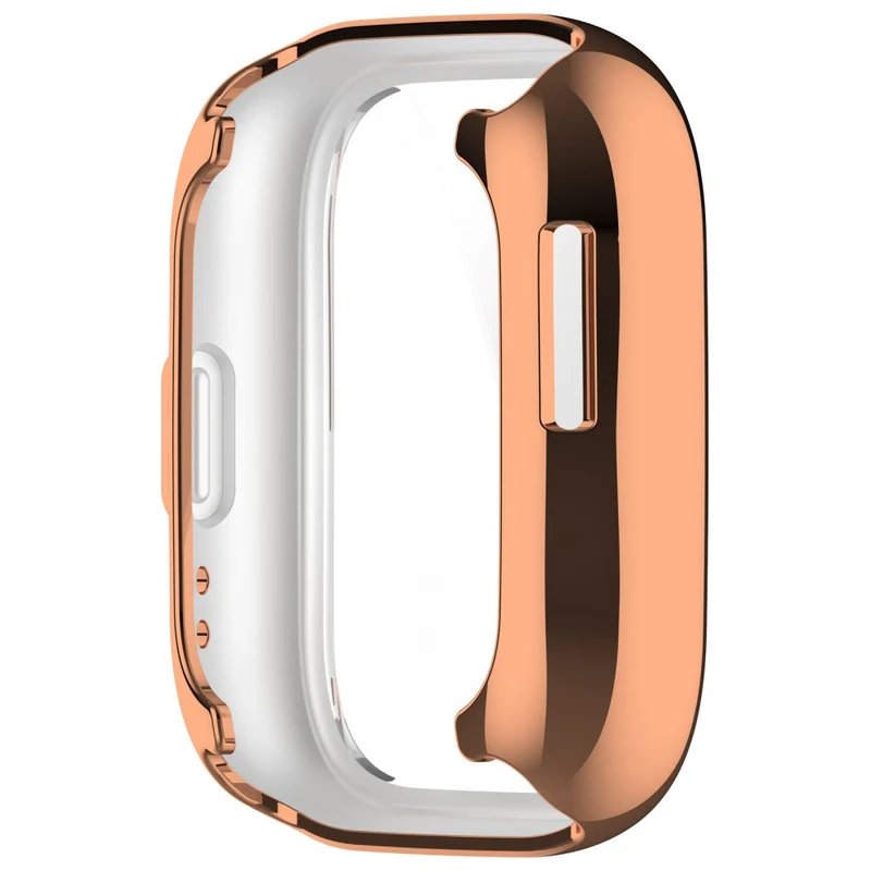 Watch Case for Huami Amazfit Active (A2211) Electroplating Frame Flexible Cover - Electroplating Rose Gold
