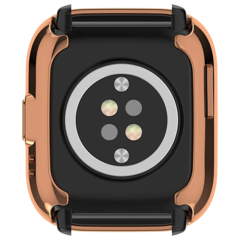 Watch Case for Huami Amazfit Active (A2211) Electroplating Frame Flexible Cover - Electroplating Rose Gold