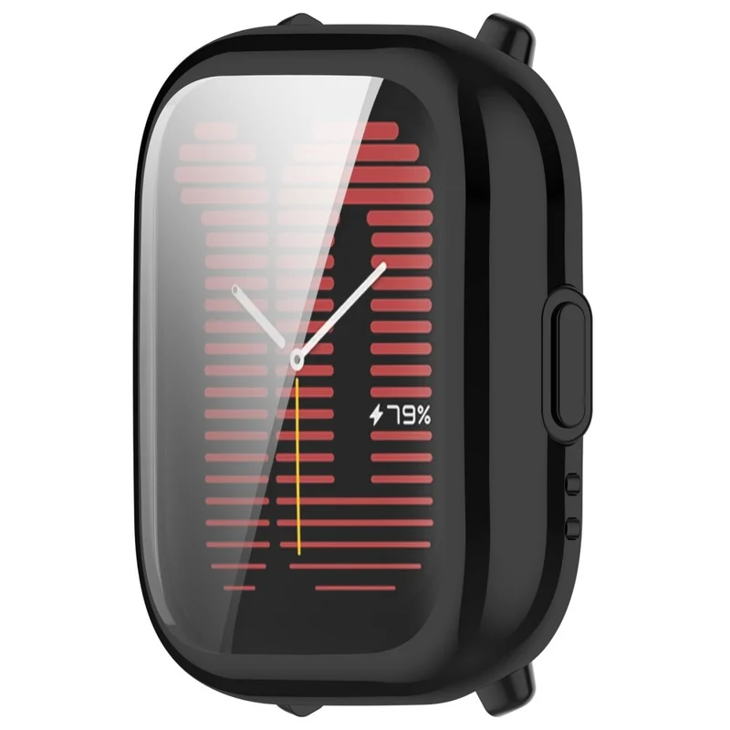 Watch Case for Huami Amazfit Active (A2211) Electroplating Frame Flexible Cover - Electroplating Rose Gold