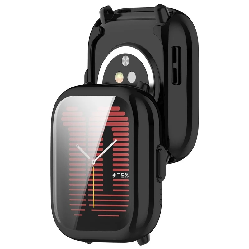 Watch Case for Huami Amazfit Active (A2211) Electroplating Frame Flexible Cover - Electroplating Rose Gold