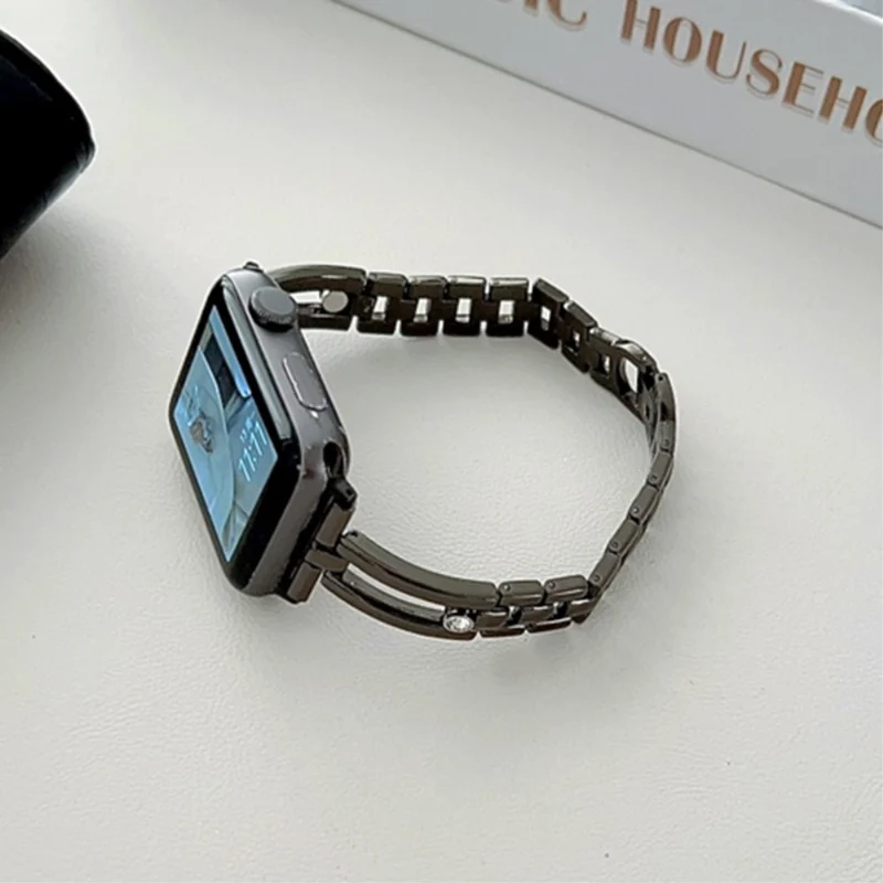 Apple Watch Series 41mm - 40mm - 38mm Universal Watch Band Zinc Metal Strap