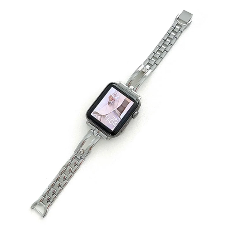 Apple Watch Series 41mm - 40mm - 38mm Universal Watch Band Zinc Metal Strap
