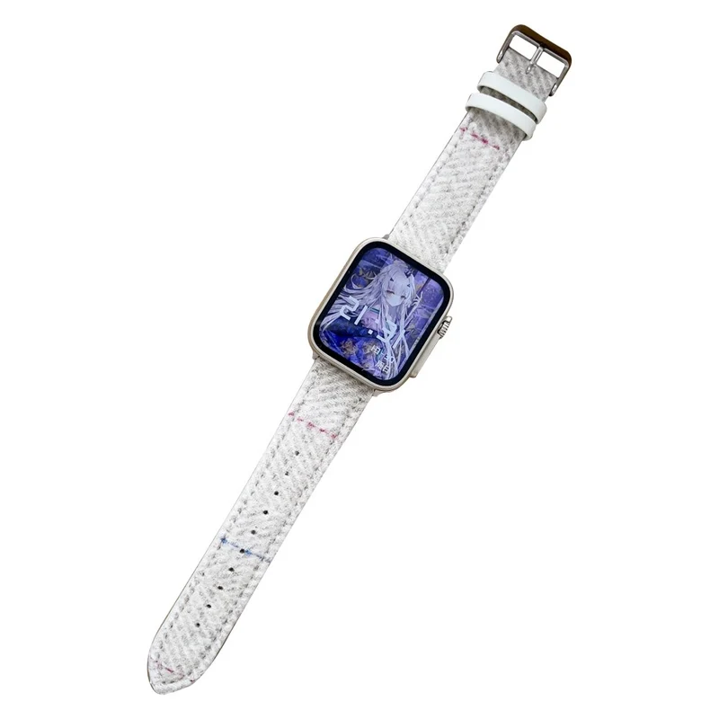 Apple Watch Series 41mm - 40mm - 38mm Universal Winter Furry Nylon Watch Strap