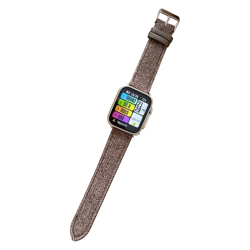 Apple Watch Series 41mm - 40mm - 38mm Universal Winter Furry Nylon Watch Strap