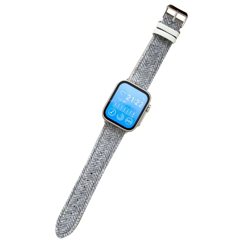 Apple Watch Series 41mm - 40mm - 38mm Universal Winter Furry Nylon Watch Strap