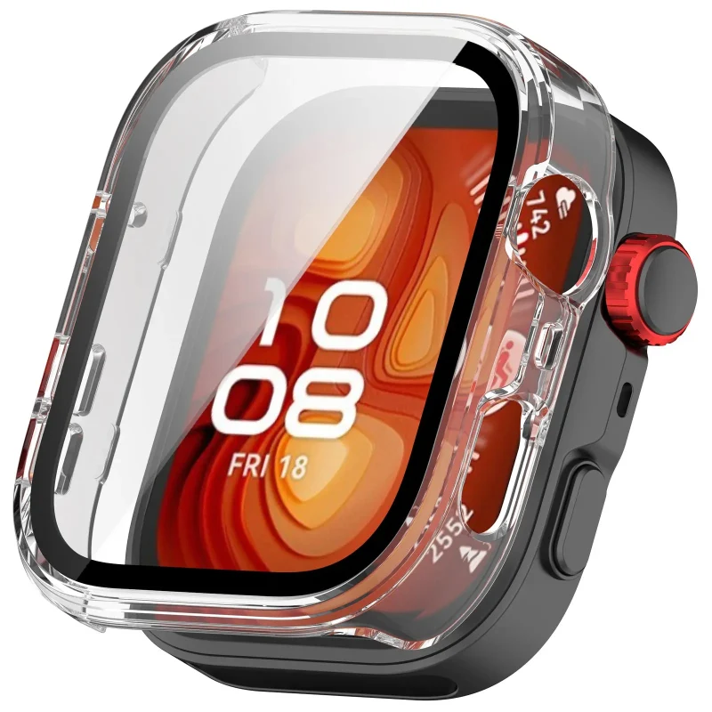 Huawei Watch Fit 5 Pro Hardcase mit Glas (Transparent)