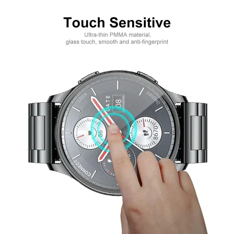 2-pack / Pack Huami Amazfit Pop 3R Watch Screen Guard Acrylic Clear Film