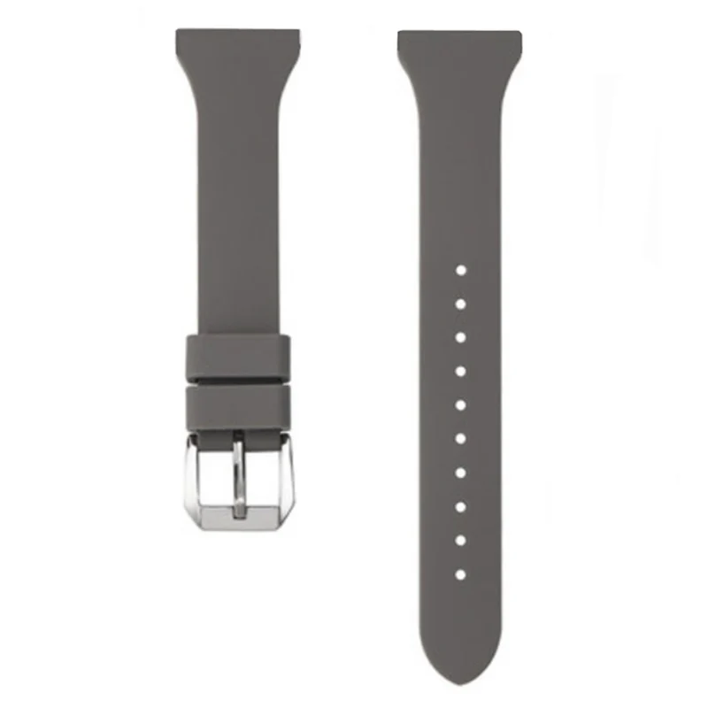 Huami Amazfit GTS 4 / 3 / 2 / Mini / Bip U 20mm Smart Watch Strap Pin Buckle Flexible Band - Dark Grey