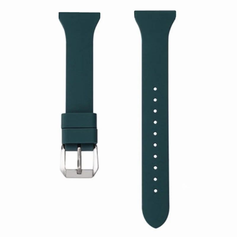 Huami Amazfit GTS 4 / 3 / 2 / Mini / Bip U 20mm Smart Watch Strap Pin Buckle Flexible Band - Dark Grey