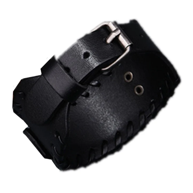 Huami Amazfit GTS 4 / 3 / 2 / 2 mini / Bip Watch Band Rivet Punk Style 20mm Cowhide Leather Bracelet Strap