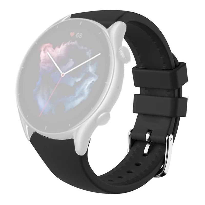 Huami Amazfti GTR 4 / GTR 3 / GTR 3 Pro / Huawei Watch GT 3 42mm 46mm Watch Strap 22mm Flexible Bands Replacement - Retro White