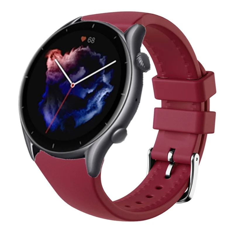 Huami Amazfti GTR 4 / GTR 3 / GTR 3 Pro / Huawei Watch GT 3 42mm 46mm Watch Strap 22mm Flexible Bands Replacement - Retro White