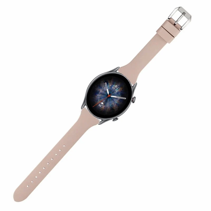 Huami Amazfti GTR 4 / GTR 3 / GTR 3 Pro / Huawei Watch GT 3 42mm 46mm Watch Strap 22mm Flexible Bands Replacement - Retro White
