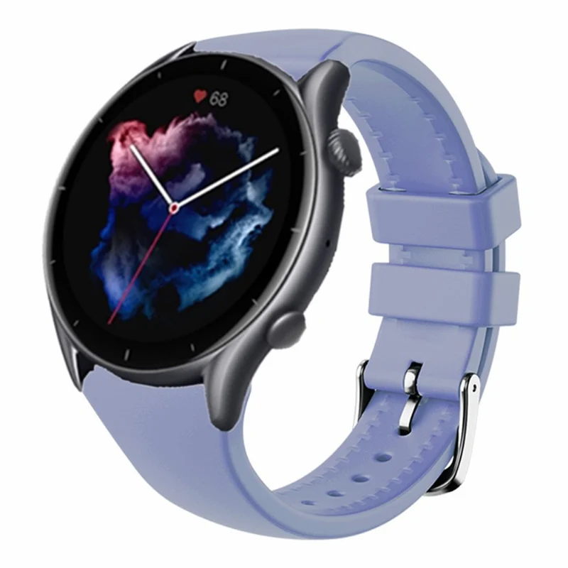 Huami Amazfti GTR 4 / GTR 3 / GTR 3 Pro / Huawei Watch GT 3 42mm 46mm Watch Strap 22mm Flexible Bands Replacement - Retro White