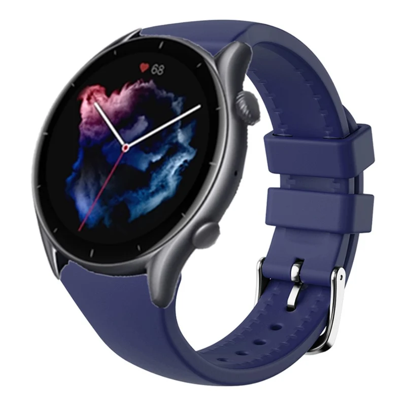 Huami Amazfti GTR 4 / GTR 3 / GTR 3 Pro / Huawei Watch GT 3 42mm 46mm Watch Strap 22mm Flexible Bands Replacement - Retro White
