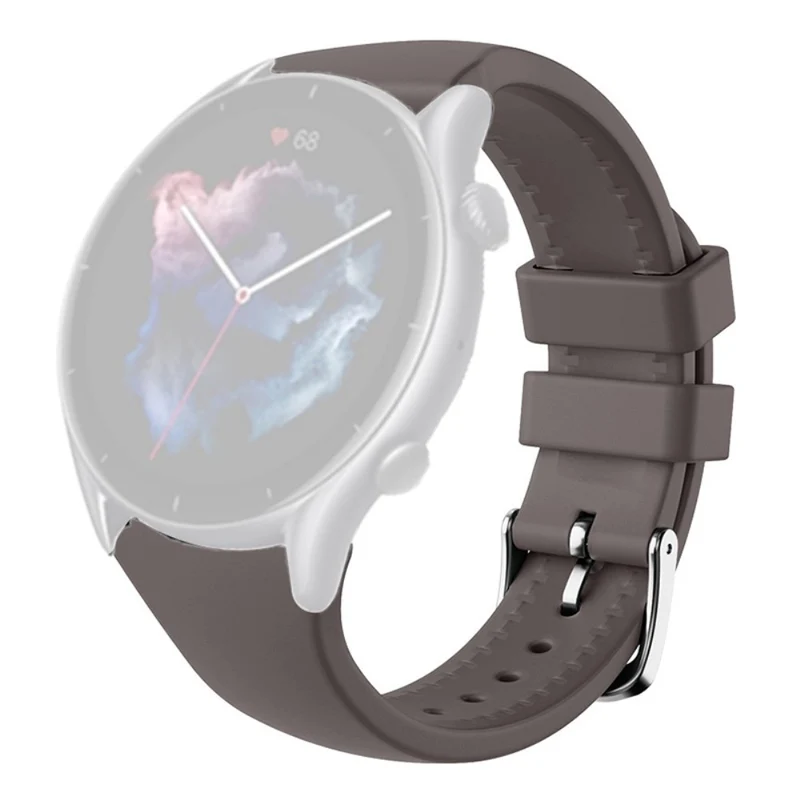Huami Amazfti GTR 4 / GTR 3 / GTR 3 Pro / Huawei Watch GT 3 42mm 46mm Watch Strap 22mm Flexible Bands Replacement - Retro White
