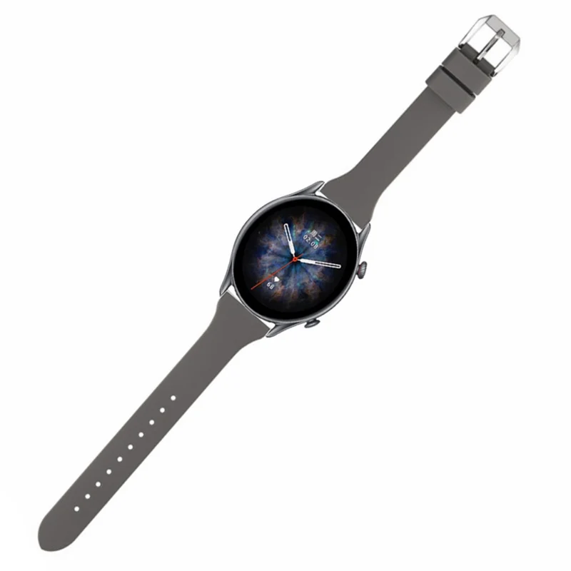 Huami Amazfti GTR 4 / GTR 3 / GTR 3 Pro / Huawei Watch GT 3 42mm 46mm Watch Strap 22mm Flexible Bands Replacement - Retro White