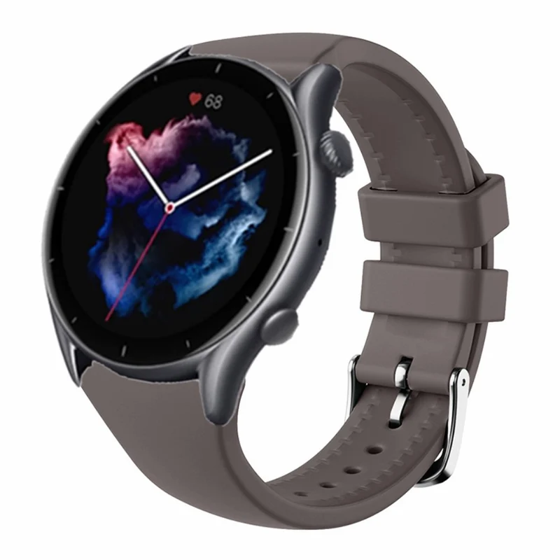 Huami Amazfti GTR 4 / GTR 3 / GTR 3 Pro / Huawei Watch GT 3 42mm 46mm Watch Strap 22mm Flexible Bands Replacement - Retro White
