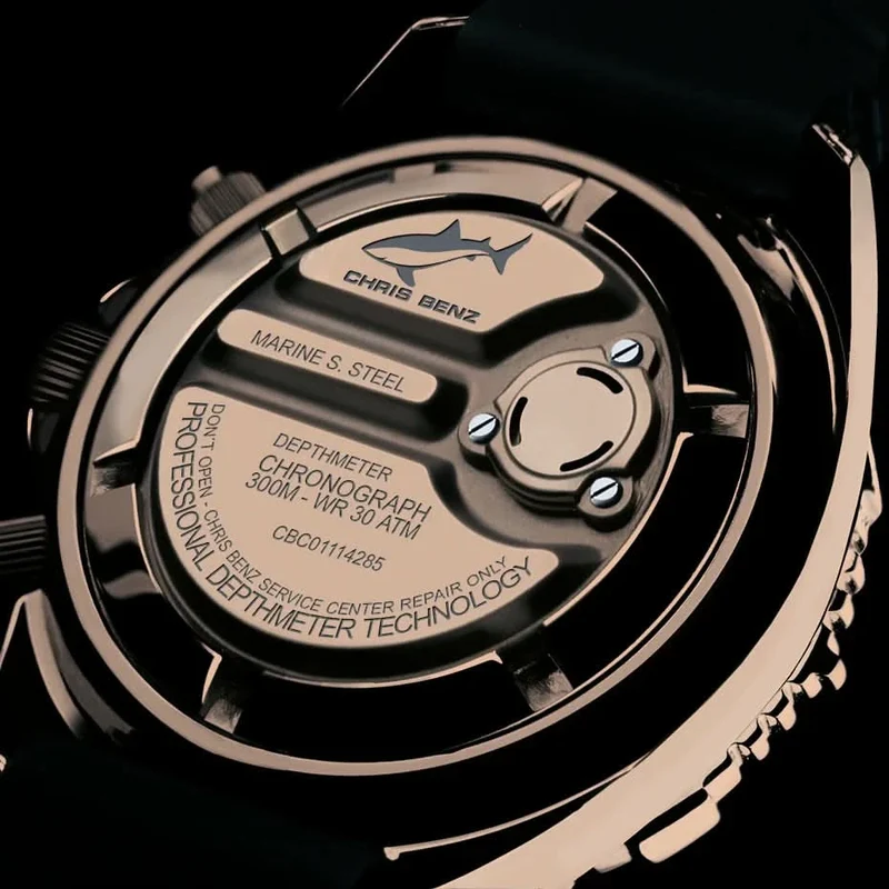 Chris Benz CB-C300X-C-KBS Herrenuhr • 300m • Tiefenmesser