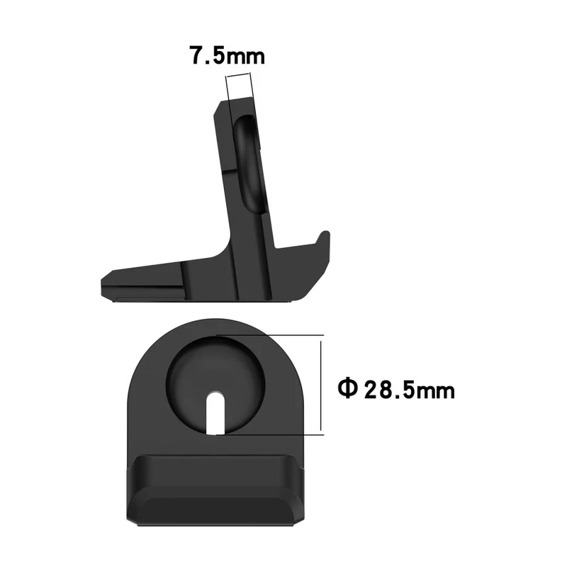 Google Pixel Watch 2 Silicone Charger Holder with USB Charging Cable Anti-Slip Smart Watch Charger