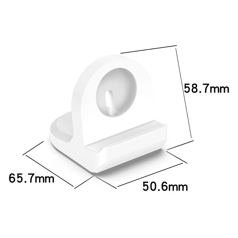 Google Pixel Watch 2 Silicone Charger Holder with USB Charging Cable Anti-Slip Smart Watch Charger