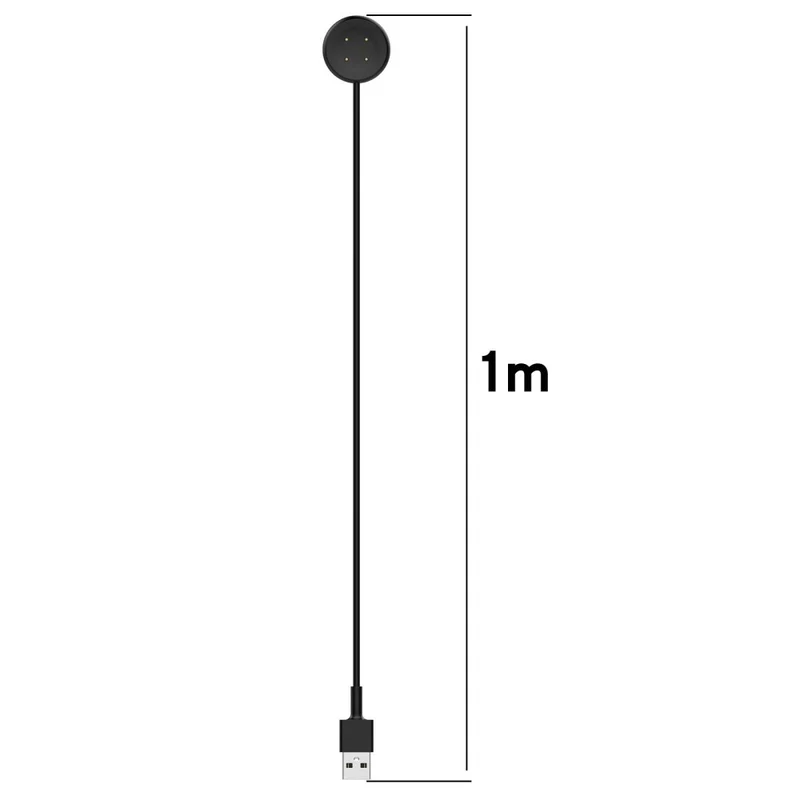 100cm Portable Charging Dock Google Pixel Watch 2 Charger Magnetic Charging Cable - Black / Type-C Interface / Type-C Interface