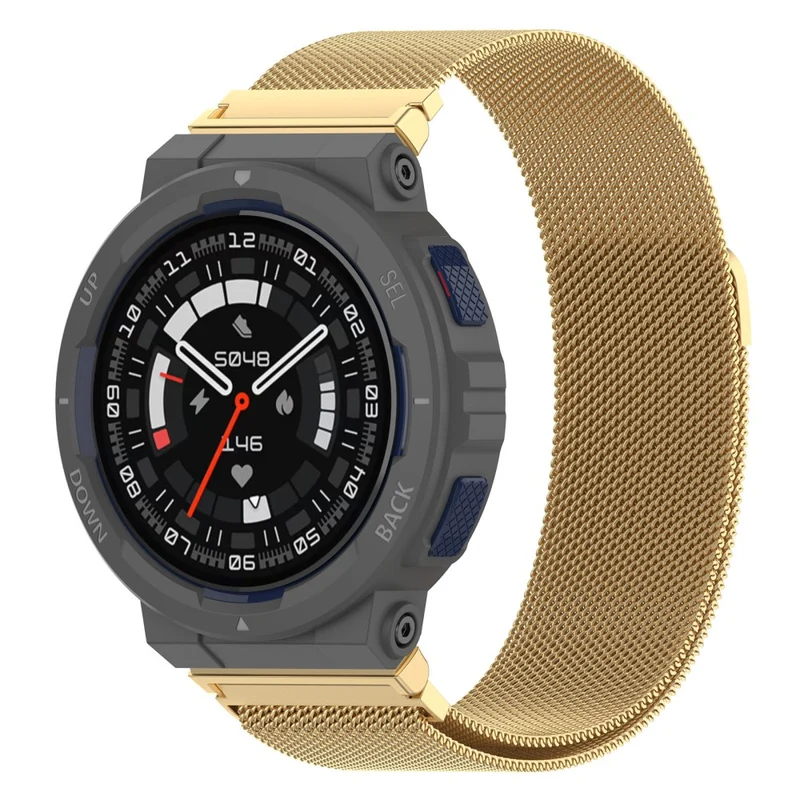 Huami Amazfit Active Edge A2212 Magnetic Metal Milanese Watch Strap
