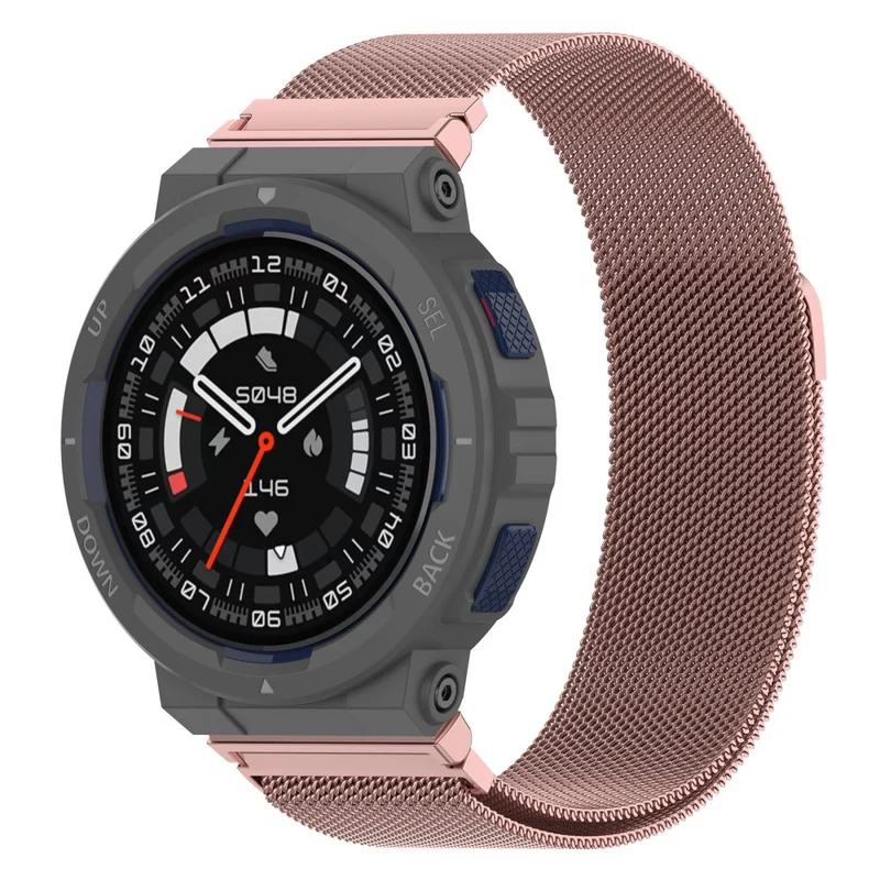 Huami Amazfit Active Edge A2212 Magnetic Metal Milanese Watch Strap
