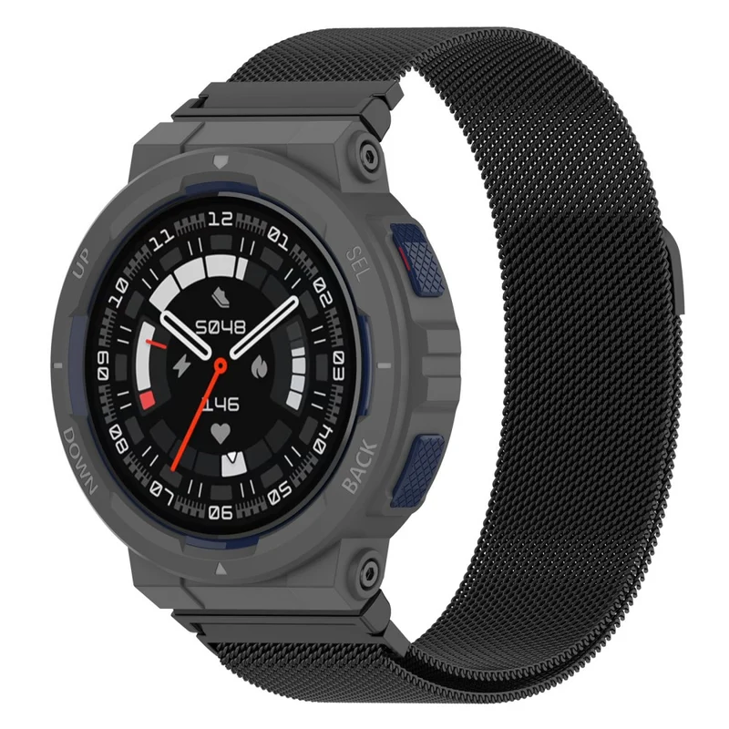 Huami Amazfit Active Edge A2212 Magnetic Metal Milanese Watch Strap