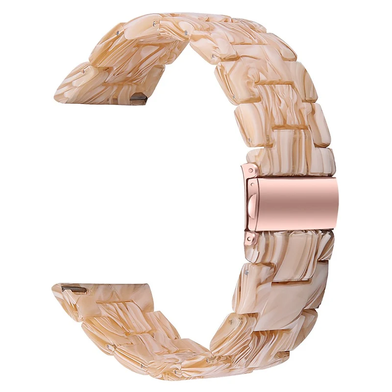 Waterproof Strap AGPTEK LW31 Replacement Resin Watch Band - Chocolate
