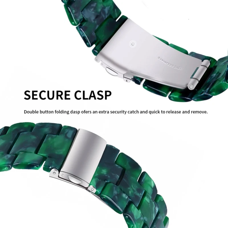 Waterproof Strap AGPTEK LW31 Replacement Resin Watch Band - Chocolate