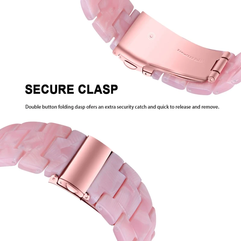 Waterproof Strap AGPTEK LW31 Replacement Resin Watch Band - Chocolate