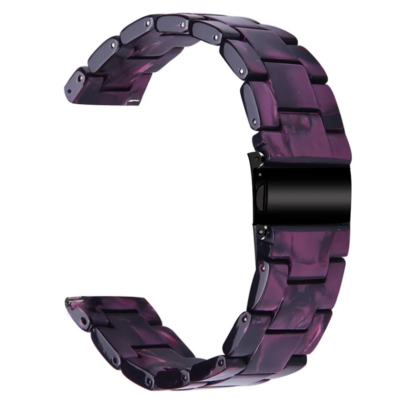 Waterproof Strap AGPTEK LW31 Replacement Resin Watch Band - Chocolate